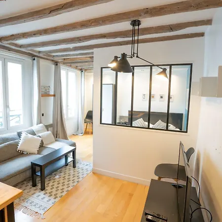 Grand Loft Bien Equipe A 15 - 2p - Flat-guest Apartamento Paris