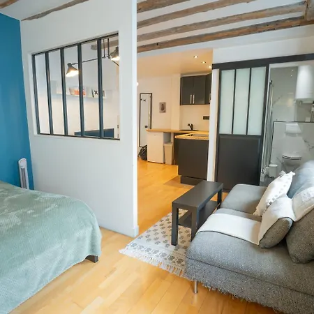 Grand Loft Bien Equipe A 15 - 2p - Flat-guest Daire